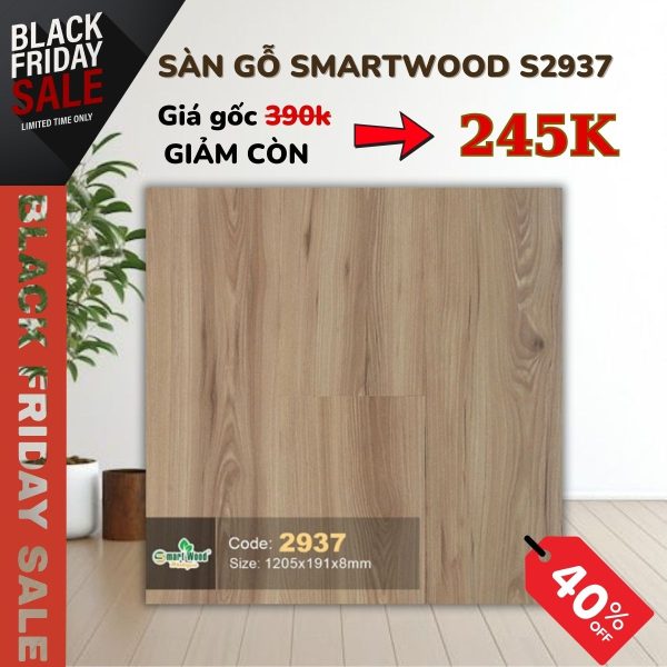 Sàn Gỗ Smartwood S2937 Khuyến Mãi