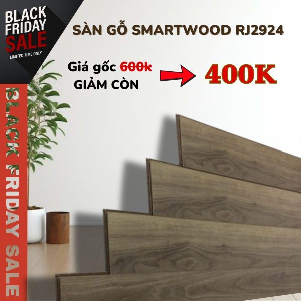 Sàn Gỗ Smartwood RJ2924 Khuyến Mãi