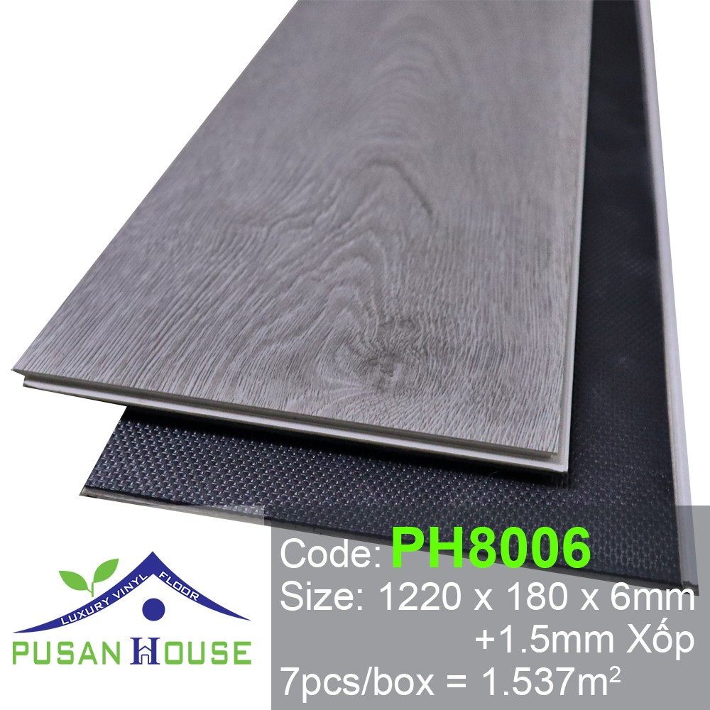 Sàn Nhựa Pusan House 6mm PH8006 - Ảnh 2
