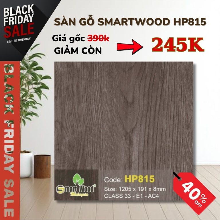 Sàn Gỗ Smartwood HP815 Khuyến Mãi