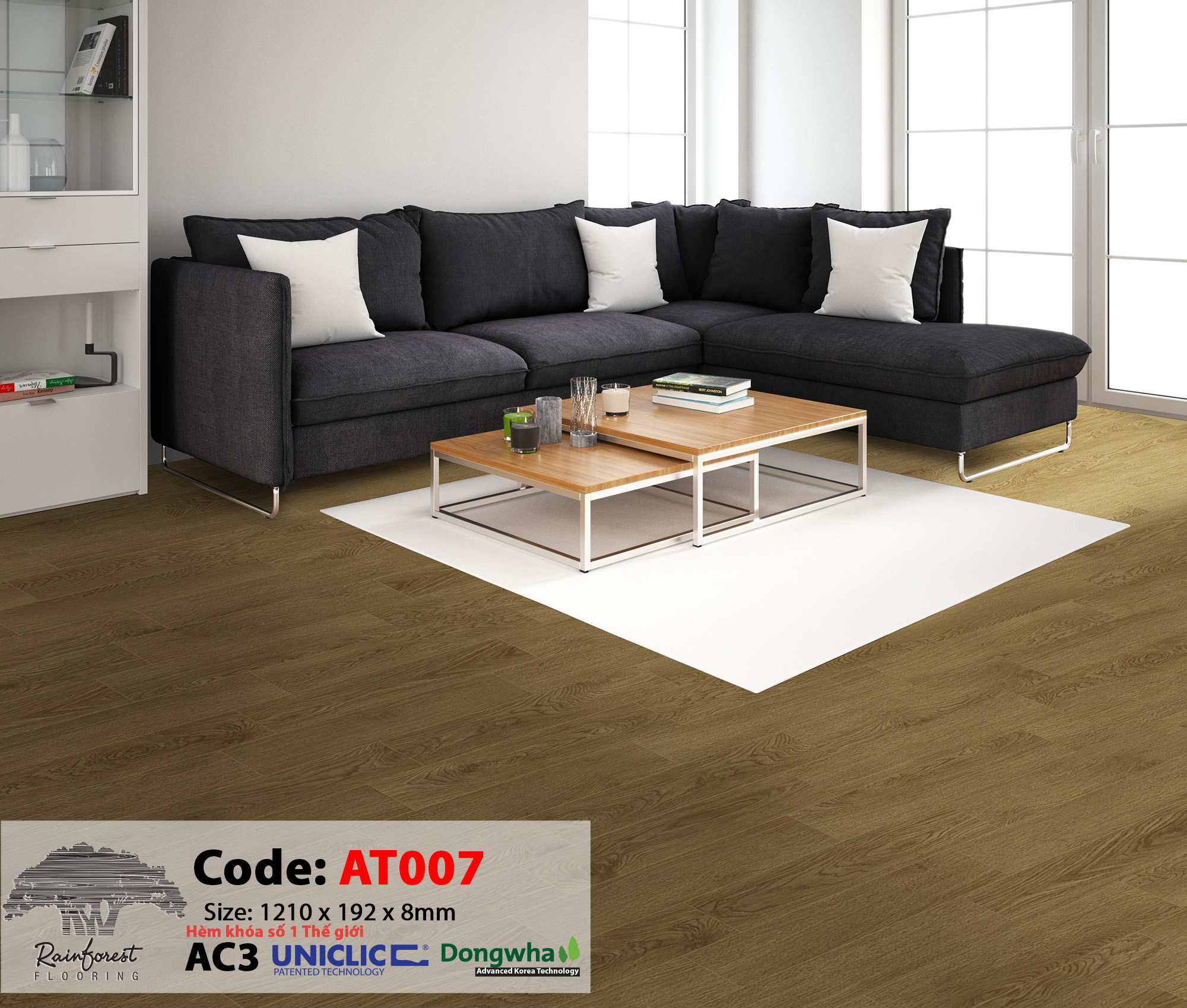 Sàn Gỗ Rainforest AT007 - Ảnh 5