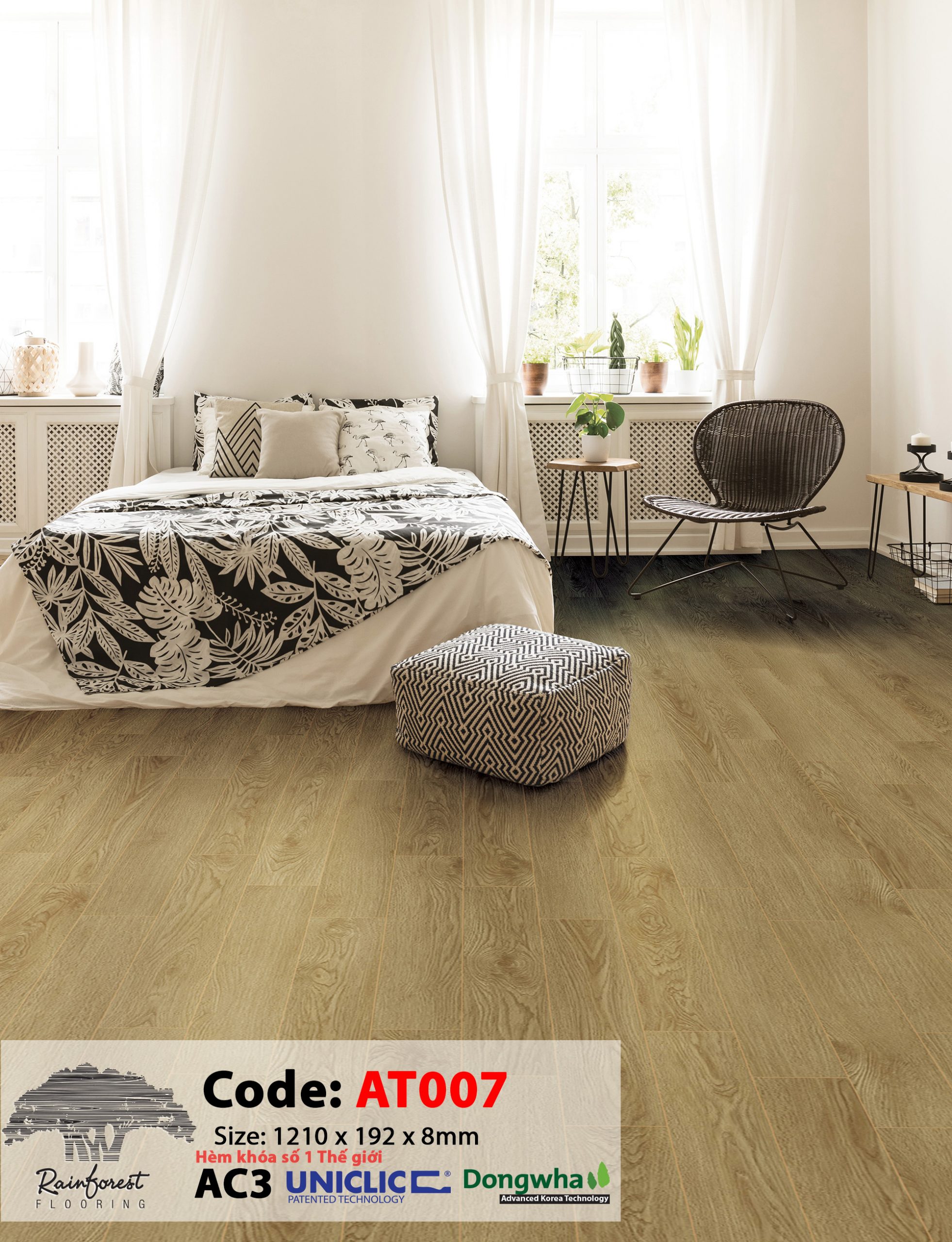 Sàn Gỗ Rainforest AT007 - Ảnh 3