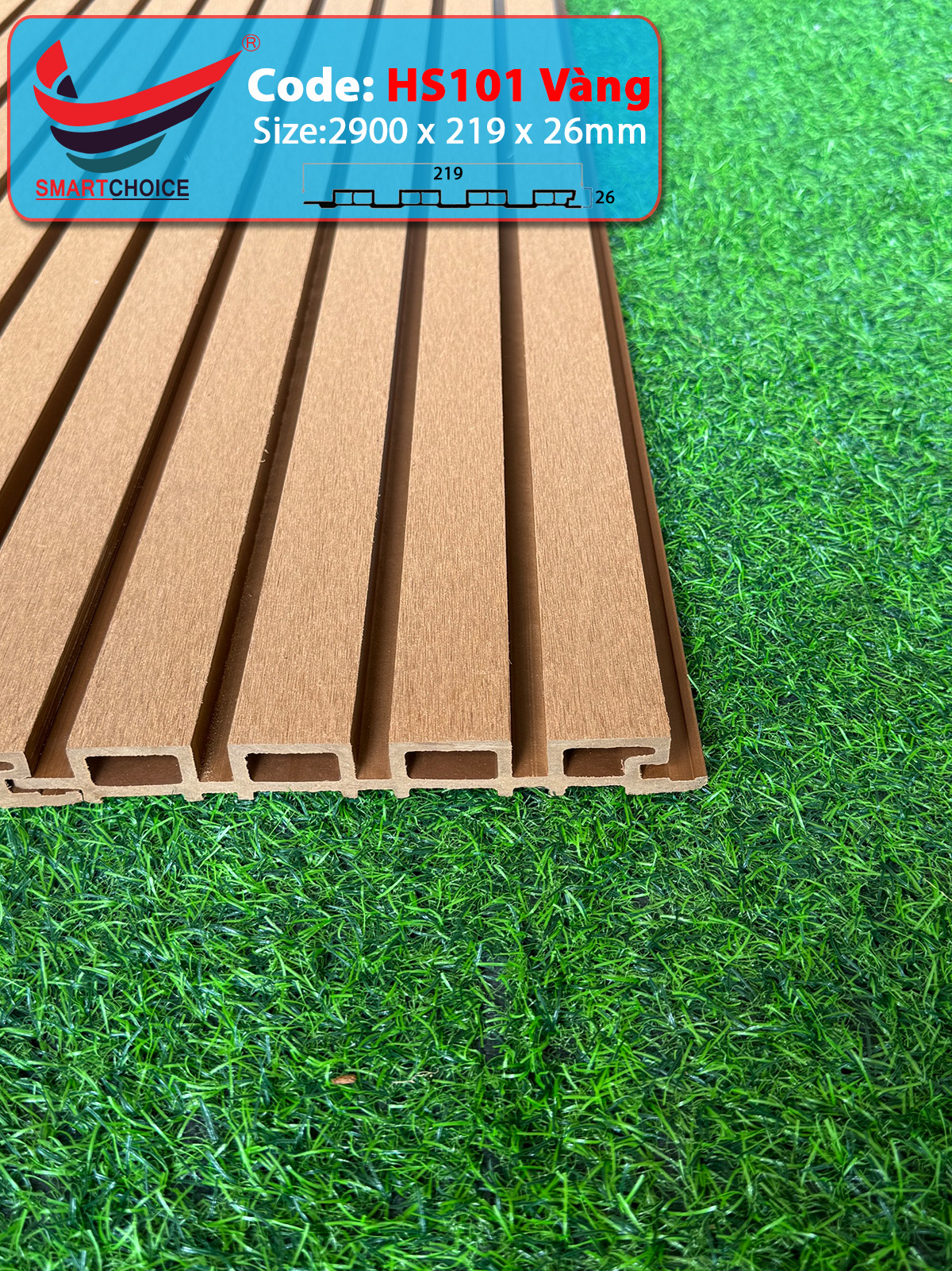 Lam Sóng Ngoài Trời HS101 Vàng - Ảnh 3