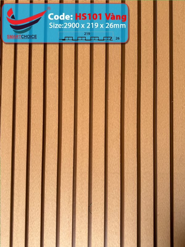 Alternative view of Lam Sóng Ngoài Trời HS101 Vàng