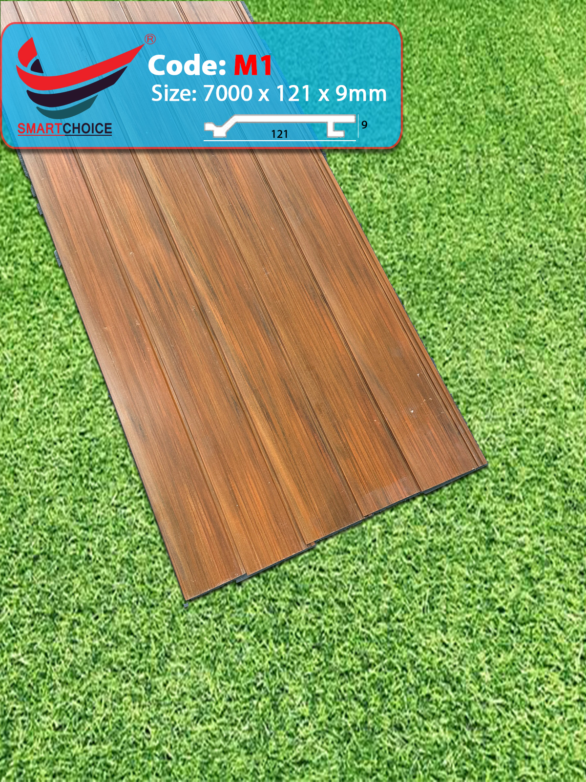 Tấm Ốp Trần Tường Ngoài Trời M1 - Ảnh 2