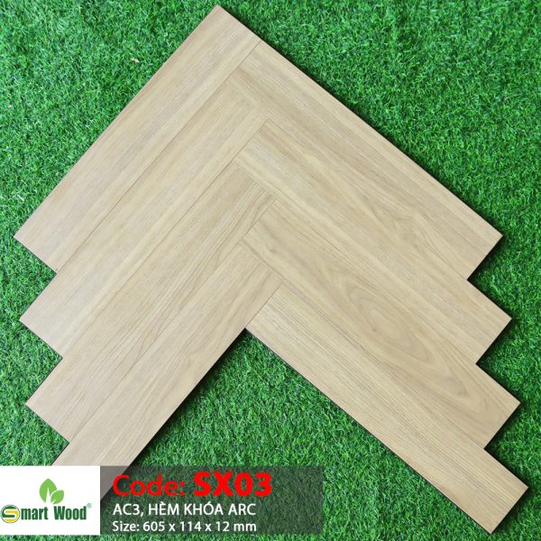 Alternative view of SÀN GỖ XƯƠNG CÁ SMARTWOOD SX03