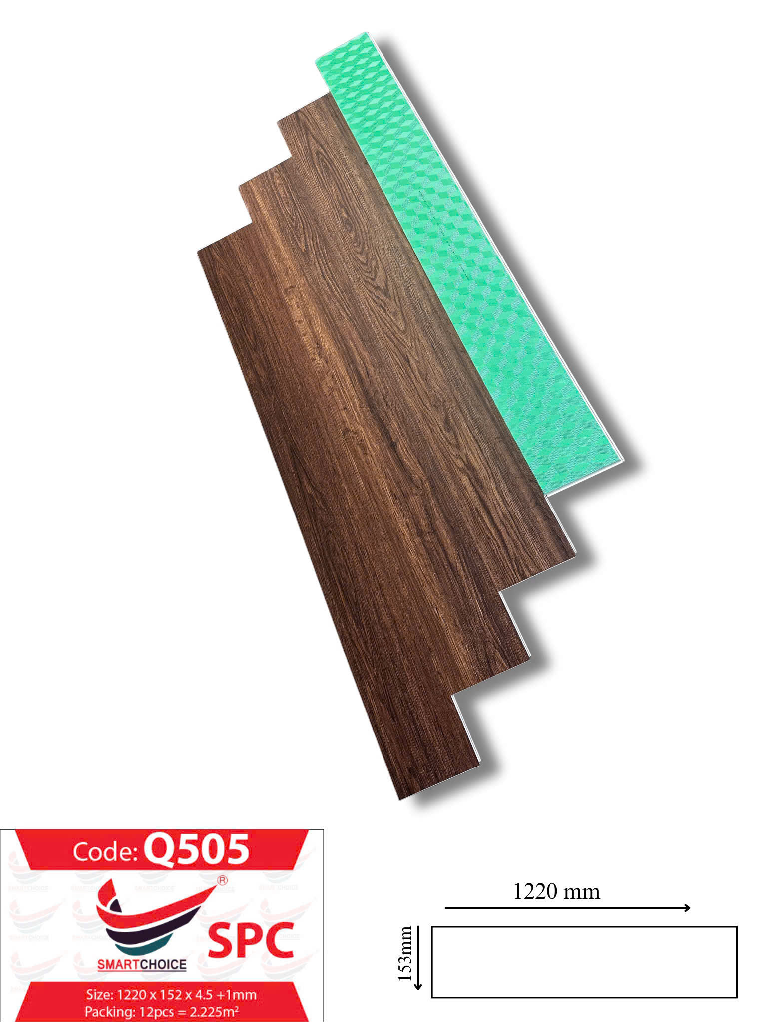 Sàn Nhựa SPC SmartChoice Q505